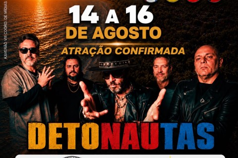 Detonautas é a primeira atração confirmada do Ultra Moto Fest Alcobaça 2026