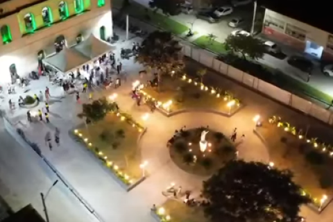 Praça da Igreja Matriz ganha nova estrutura e será entregue à população de Alcobaça nesta sexta-feira