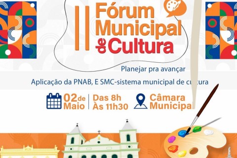 Prefeitura de Alcobaça convida população para participar da segunda edição do Fórum Municipal de Cultura