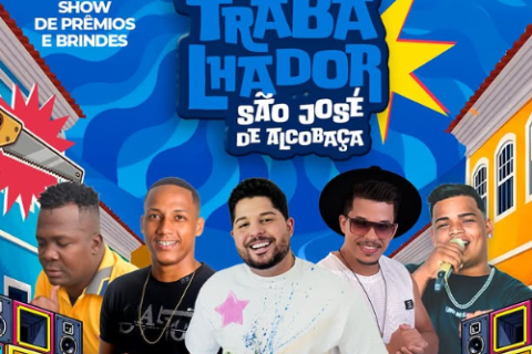 Festa do Trabalhador promete movimentar São José de Alcobaça com três dias de celebração