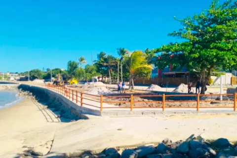 Urbanização da orla de Nova Viçosa cria novo ponto turístico para moradores e visitantes