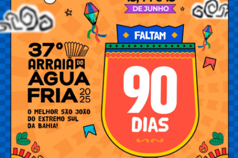 Prefeitura de Medeiros Neto inicia contagem regressiva para o 37º Arraia do Água Fria