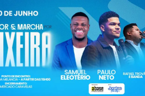 Clamor & Marcha por Teixeira reunirá igrejas e fiéis em momento de fé e união no dia 20 de junho