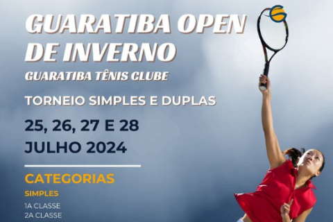 Vem aí o Torneio Guaratiba Open de Inverno