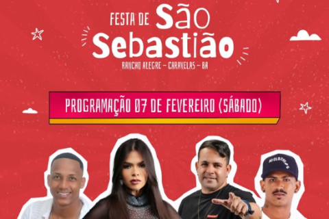 Vem aí a Festa de São Sebastião em Rancho Alegre!