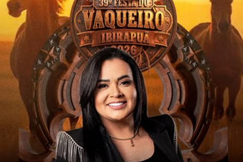 Klessinha, a Baronesa, é atração confirmada na 39ª Festa do Vaqueiro de Ibirapuã