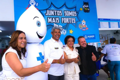 Bahia intensifica mobilização contra gripe com Dia D de imunização neste sábado (10)