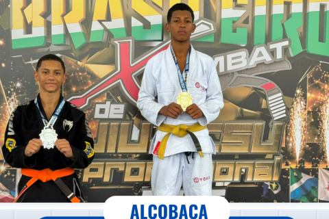 Toca Grappling equipe de Jiu-Jitsu conquista nove medalhas e leva o nome de Alcobaça ao pódio no Brasileiro