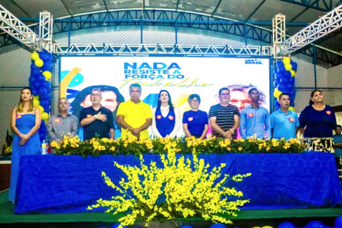 Convenção do União Brasil em Nova Viçosa homologa candidatura de Luciana Machado à reeleição
